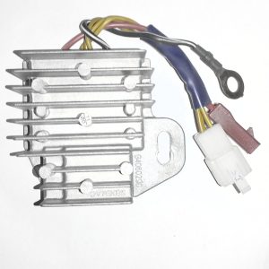 TVS KING Regulator CUM Rectifier Old Style with Square Connector Genuine TVS Part G4060290 TVS KING Regulator CUM Rectifier Old Style with Square Connector