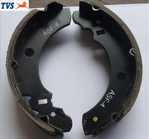 TVS KING Brake Shoes (AA) Genuine TVS Part G4110140 TVS King Brake Shoes