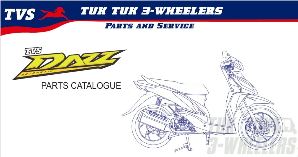 TVS Dazz Spare Parts Genuine TVS Parts 1 TVS Dazz Spare Parts Price List